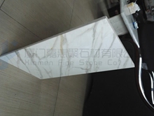 White marble Laminate Tile